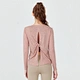 twist long sleeve top